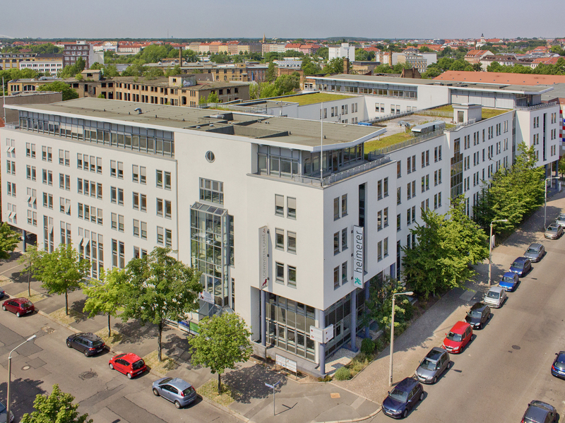 Modernes Bürogebäude in der Leipziger Hohmannstraße